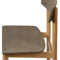 MATER Conscious 3162 Stuhl, schwarz, Buche, Höhe 78,5 cm - , Conscious 3162, Holz, für Esszimmer, Holz, Design