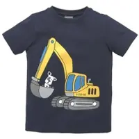 Kidsworld T-Shirt Kurzarm, Basic-Passform, mit stylischem Druck, mit Rippbündchen