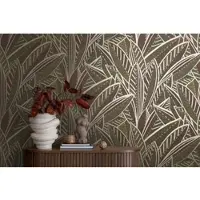 A.S. Création Vliestapete "French Affair Blätter-Tapete Mustertapete Floral Blattmuster" leicht glänzend strukturiert Vliestapete Blatt-Motiv für Schlafzimmer Küche Wohnzimmer Blätter Flur