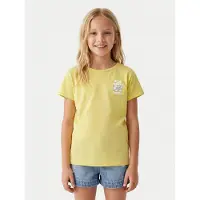 Roxy T-Shirt Lily ERGZT04139 Gelb Regular Fit 116