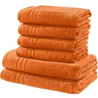 Redbest Frottier Frottier-Set uni 6-tlg. New York in mandarine | Gr.: onesize