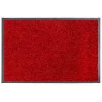 Astra Schmutzfangmatte PERLE 1 in Rot | Gr.: 80 x 120 cm