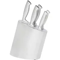 Stanley Rogers Messerblock mit 5 Messern Modern Steel, 14x22,4x36 cm | Gr.: onesize