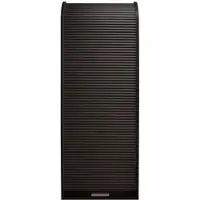 58 aufm Kessel JALOUSIESCHRANK Eadith 69 x 44 x 192 Rollladenschrank Schwarzstahl/Graphit | Gr.: onesize