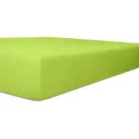 Kneer Spannbetttuch SINGLE-JERSEY Q60 in limone | Gr.: 180x200 cm