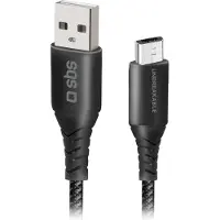 SBS Aramid-Faser-USB-Kabel – Micro USB