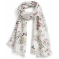 Collezione alessandro Modeschal "Flora" 1 Stk. aus super-soft Viskose, mit Blumen Motiv