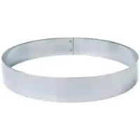 Matfer Mousse-Ring aus Edelstahl, Höhe 4.5 cm, 24 cm (371410)