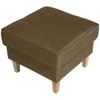 58 aufm Kessel HOCKER Karlen Bezug Flachgewebe Buche natur / sand