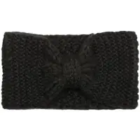 StyleBREAKER Strick Stirnband in Schwarz | Gr.: onesize