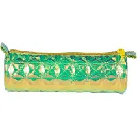 OEM Holografisches Schulnetz - 3D-Etui - Organizer - 22 x 7 cm - Grün