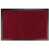 WohnDirect Fußmatten für Innen & Außen TÜRMATTE 1 in Rot | Gr.: 40 x 60 cm