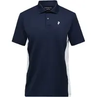 Peak Performance Poloshirt Swift Herren Blue Shadow / White-XXL