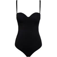 Wolford Damen Tops & T-Shirts Mat De Luxe Forming String Body - Zwart - Größe L-B