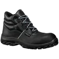 Lemaitre BHIGS30NR, BLUEFOX Hohe S3 Sicherheitsschuhe, Schwarz/Blau, Größe 43