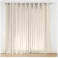Home Maison Douceur d’Intérieur Vorhang in beige | Gr.: onesize
