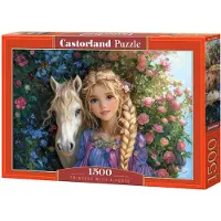 Castorland Puzzle Prinzessin Pferd 1500 Teile Puzzle Spielzeug