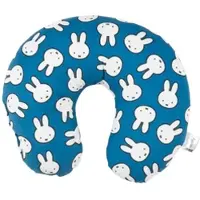 United labels Miffy Reise Nackenkissen Reisekissen Nackenhörnchen Auto Flugzeug in blau | Gr.: onesize