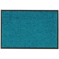 Astra Fußmatte Innen DIAMANT in Türkis | Gr.: 80 x 120 cm
