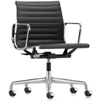 Vitra Bürodrehsessel Alu-Chair weiß, Designer Charles & Ray Eames, 58x83-95x56-65 cm