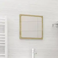 vidaXL Eleganten-Stil Badspiegel Sonoma-Eiche 40x1,5x37 cm Holzwerkstoff DE8102167
