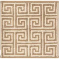 Cawö Gesichtshandtuch Noblesse Elegance Allover Sand (6er Set)