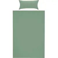 Erwin Müller Edel Flanell Bettwäsche Nördlingen in jade | Gr.: 155x200 cm (40x80 cm)