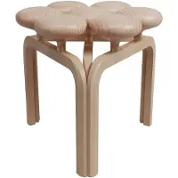 Fritz Hansen - Utzon Hocker, Holz natur