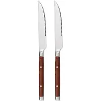 Gräwe Steakmesser 2er-Set Bamberg braun