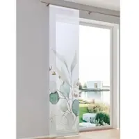 HEINE Schiebevorhang in weiß-bedruckt | Gr.: 225-x-57cm