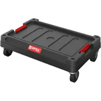 Qbrick System TWO Transportplattform Transportroller Rollbrett 595 x 395 x 175 mm