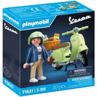 Playmobil Cars 71621 1969 Vespa 150 Sprint Veloce, Hellgrün
