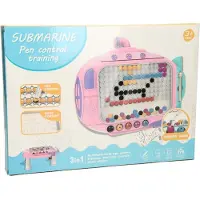 Lobbes Kleuren buttons magnetisches Spiel rosa Lernspielzeug kreativ