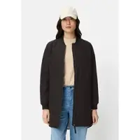 Camel active Mantel mit 2-Wege-Reißverschluss in Schwarz | Gr.: 38