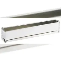 Gobel - Pastetenform, lang, glatt (mini) - antihaftbeschichtet - Springform - Hebeboden - 50 x 4 x 6 cm - 119440