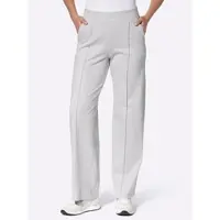 Sieh an! Jersey-Hose in hellgrau | Gr.: 21