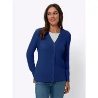 Sieh an! Strickjacke in royalblau | Gr.: 38