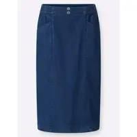 Sieh an! Jeans-Rock in blue-stone-washed | Gr.: 38