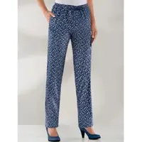 Sieh an! Hose in marine-millefleurs | Gr.: 50