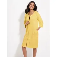 Sieh an! Bademantel in zitrone | Gr.: 40-42