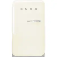 Smeg FAB10LCR5 Freistehendes KÃ1/4hlgerät mit Gefrierfach, 105 l Nutzinhalt KÃ1/4hlteil, 17 l Nutzinhalt Gefrierteil, 54,5 cm Breite, , 142 kWh/Jahr, 4 Sterne, 37 dB Geräuschemissionen