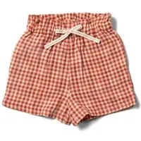Little green radicals By The Sea Shorts in Rot | Gr.: 4-5-jahre