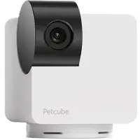 Petcube Cam 360, IP-Sicherheitskamera, Drinnen, Kabellos, Tisch/Bank, Weiß, Box