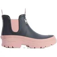 Barbour Gummistiefel Nimbus Chelsea Welly Damen Dusky Grey Gardenia Pink-Schuhgröße 40