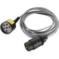Hella Prüfgerät Anhängersteckdose Tester Anhängersteckdose 8PD 004 509-001 5m