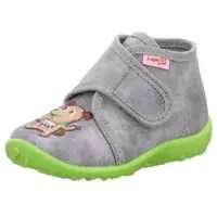 Superfit Geschlossener Hausschuh SPOTTY in Grau | Gr.: 21