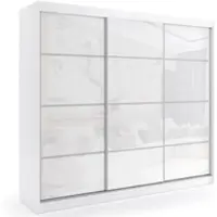 ALTDECOR Schwebetürenschrank, Kleiderschrank mit LED VIVONA-2 - 240x216