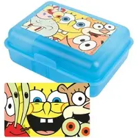 United labels SpongeBob Lunchbox in Hellblau - (L)17,5 x (B)12,8 x (H)6,9 cm | Gr.: onesize