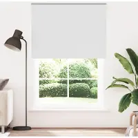 vidaXL Verdunkelungsrollo Weiß 150x210cm Stoffbreite 146,6cm Polyester
