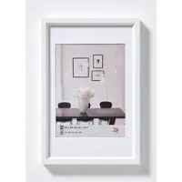 Walther design Steel Style Kunststoff Bilderrahmen 10,5x15 cm Weiss